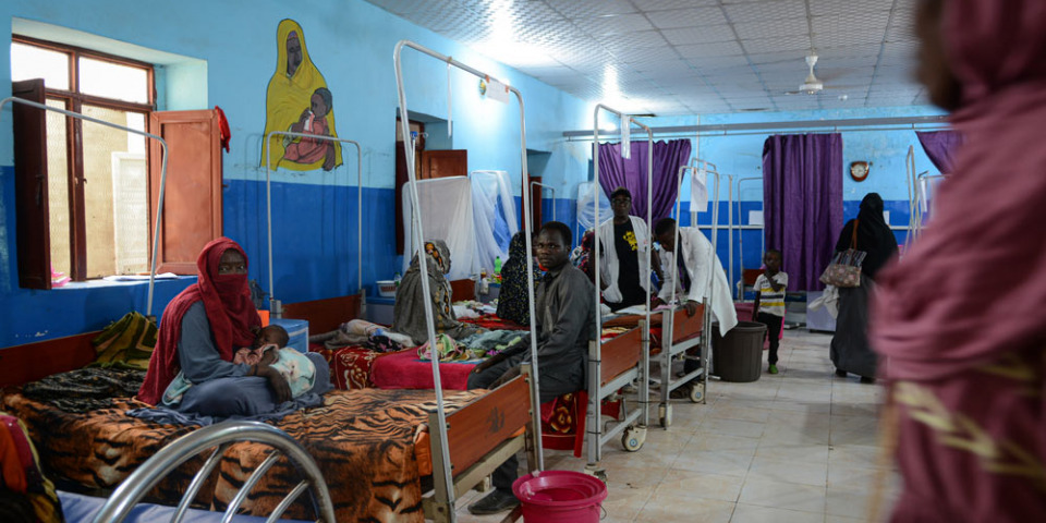 蘇丹朱奈納El Geneina 的教學醫院，攝於2022年6月 © Majd Aljunaid/MSF 