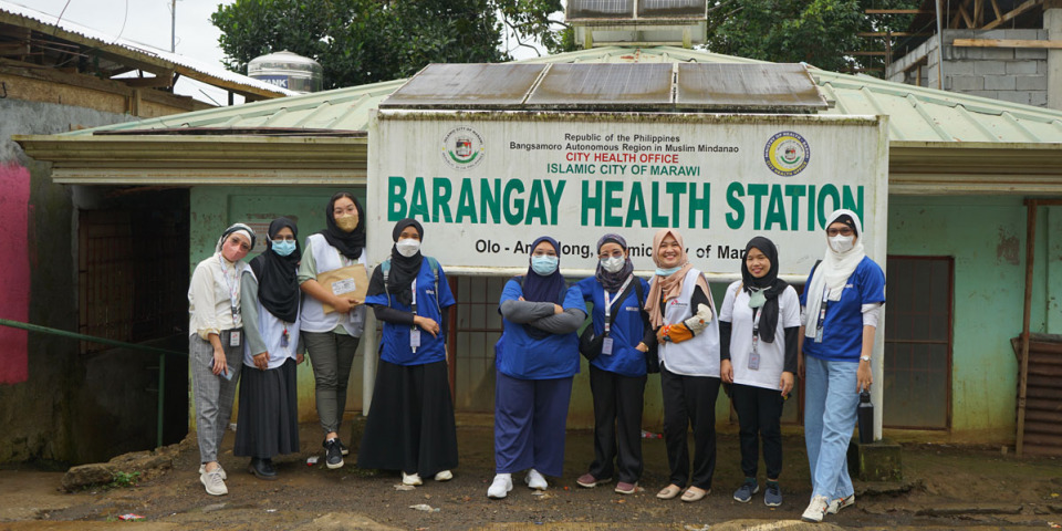 當地的一支醫療隊伍。© MSF/Regina Layug Rosero
