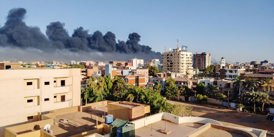 蘇丹首都喀土穆在今年四月中爆發暴力衝突。© MSF/Atsuhiko Ochiai