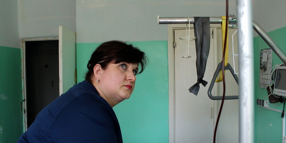 無國界醫生護理師哈莉娜(Halyna Bekhovets)© MSF
