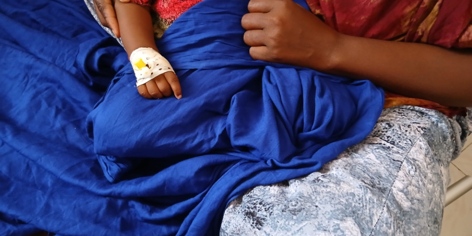 來自衣索比亞的法蒂瑪.阿布迪.阿里跨越國界,尋求婦產科服務。© Mohamed Abdirahman/MSF