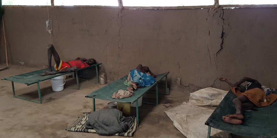 在5月24日，位於彼里的霍亂治療中心已治理了約20個疑似霍亂個案。© Amandine Colin/MSF