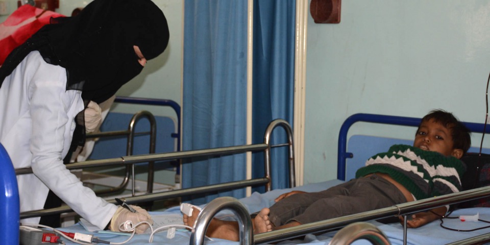 在達利,無國界醫生所支援的的納瑟醫院。© MSF