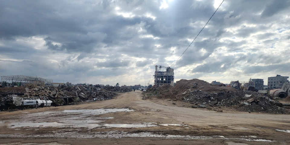 加薩北部代爾巴拉赫的景象。照片攝於2026年3月30日。 加薩北部代爾巴拉赫的景象。照片攝於2026年3月30日。©Craig Kenzie/MSF