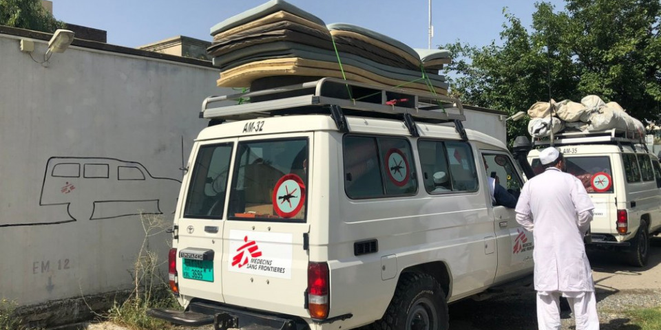 無國界醫生團隊準備前往阿富汗巴克迪卡省。© Sarah Laevens/MSF 無國界醫生團隊前往阿富汗巴克迪卡省
