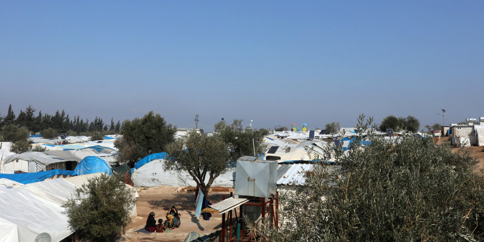 位於敘利亞西北部的卡迪木營地。© MSF