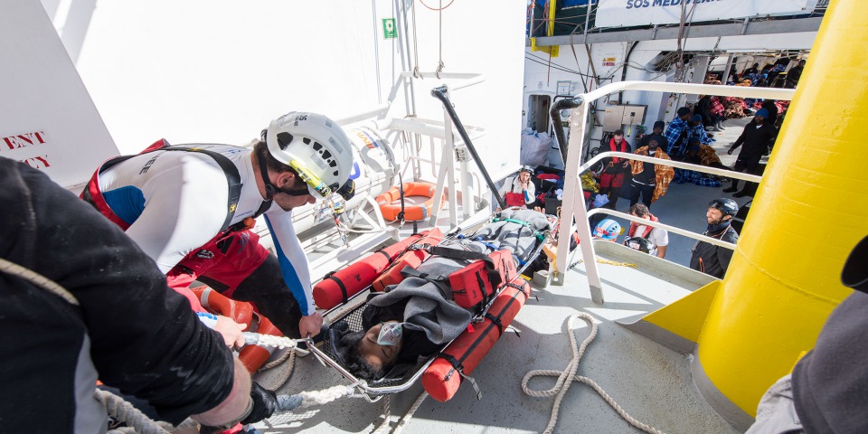 ©Laurin Schmid/SOS MEDITERRANEE ©Laurin Schmid/SOS MEDITERRANEE