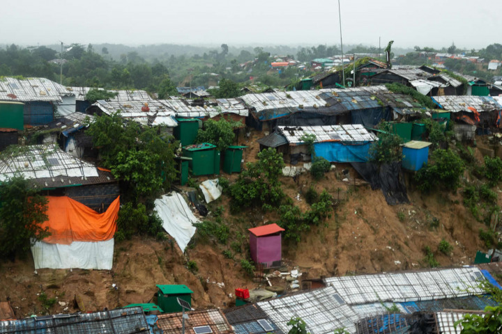 賈姆托利難民營一景。©Hasnat Sohan/MSF