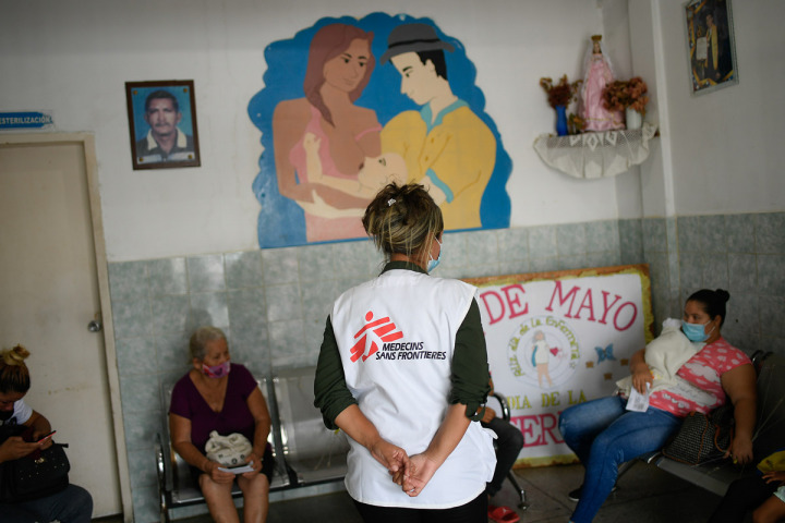 無國界醫生在委內瑞拉提供有品質的醫療照護，以降低產婦和新生兒的死亡率。©Matias Delacroix