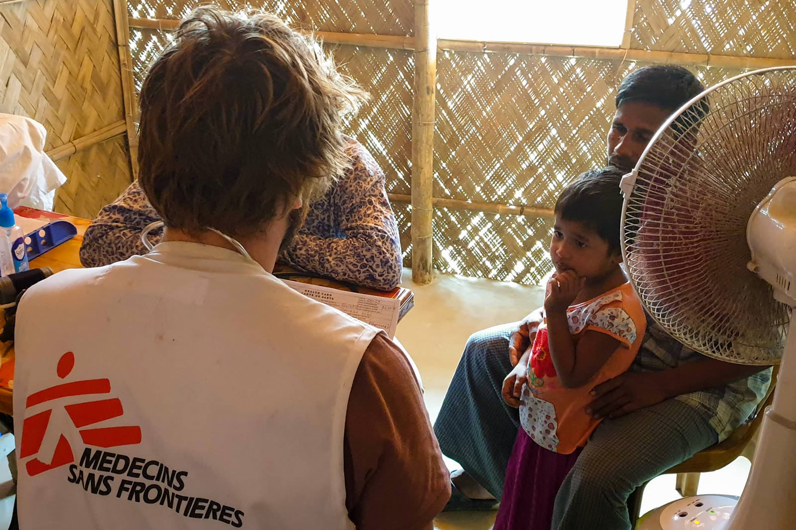 不良的衛生條件,會大大影響難民營內的生活品質。©MSF